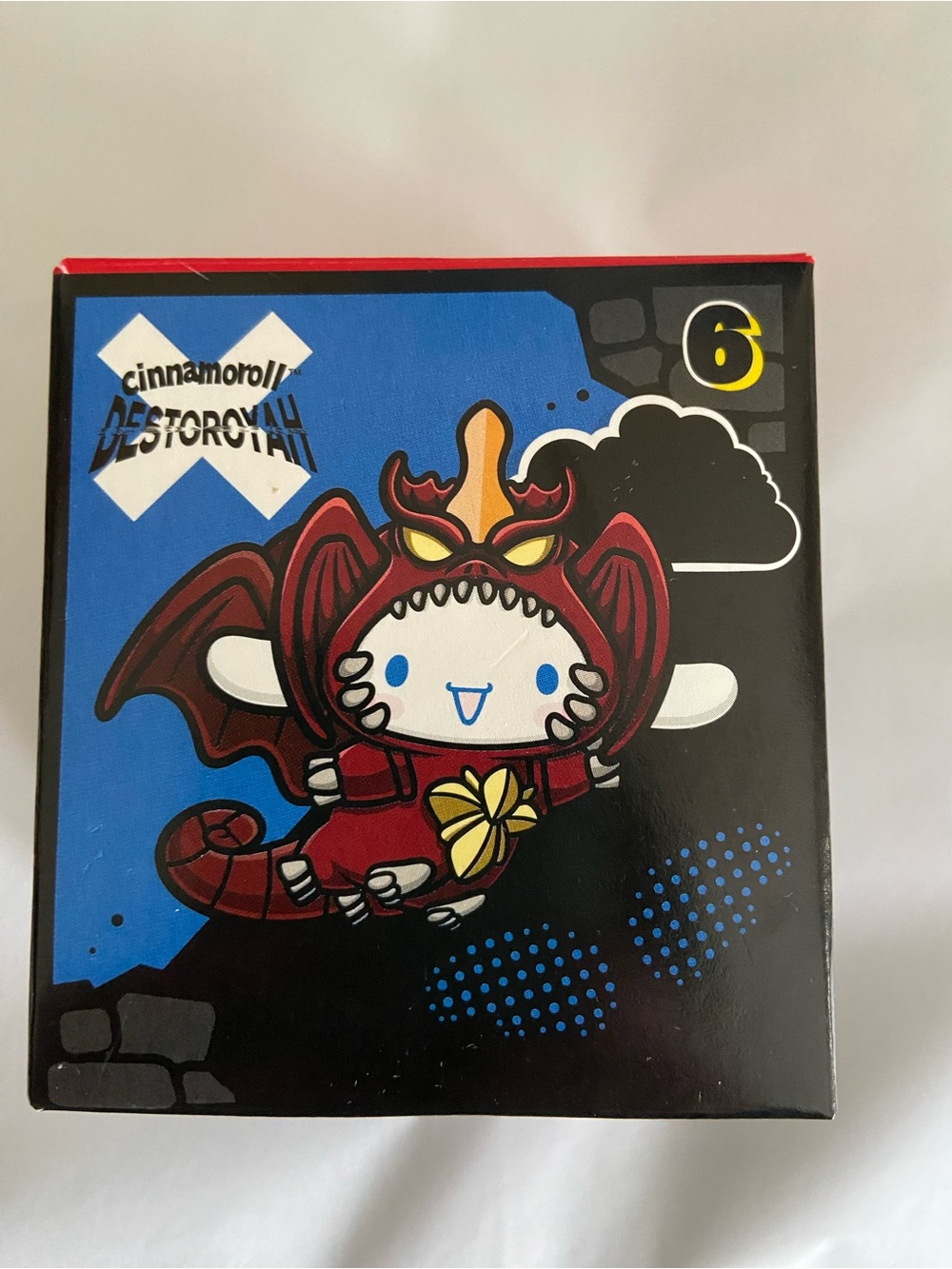 McDonalds Cinnamoroll × Destoroyah happy  meal kids toy # 6 hello kitty Godzilla